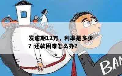 发逾期12万，利率是多少？还款困难怎么办？