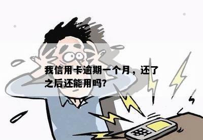 我信用卡逾期一个月，还了之后还能用吗？