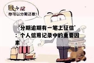 ‘分期逾期有一笔上征信’：个人信用记录中的重要因素