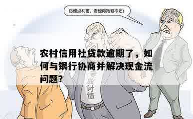 农村信用社贷款逾期了，如何与银行协商并解决现金流问题？