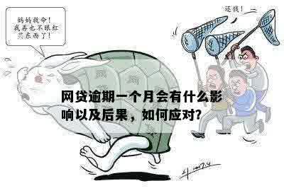 网贷逾期一个月会有什么影响以及后果，如何应对？