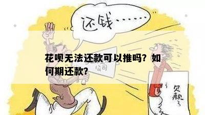 花呗无法还款可以推吗？如何期还款？