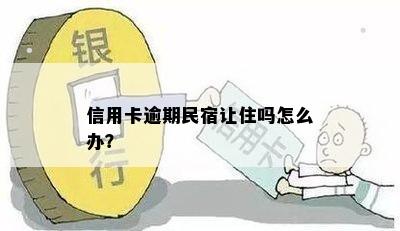 信用卡逾期民宿让住吗怎么办？