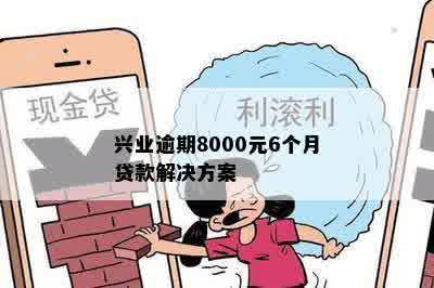 兴业逾期8000元6个月贷款解决方案