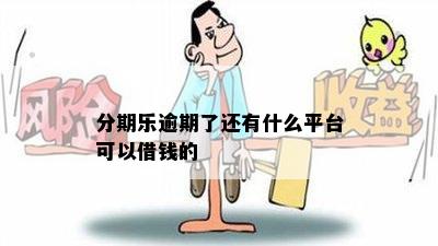 分期乐逾期了还有什么平台可以借钱的