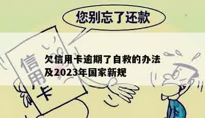 欠信用卡逾期了自救的办法及2023年国家新规