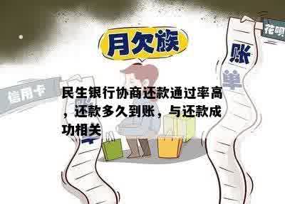 民生银行协商还款通过率高，还款多久到账，与还款成功相关