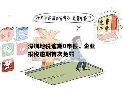 深圳地税逾期0申报，企业报税逾期首次免罚