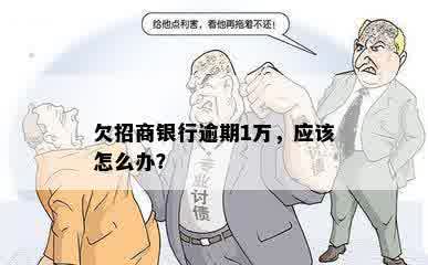 欠招商银行逾期1万，应该怎么办？