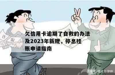 欠信用卡逾期了自救的办法及2023年新规，停息挂账申请指南