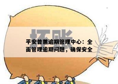 平安普蕙逾期管理中心：全面管理逾期问题，确保安全