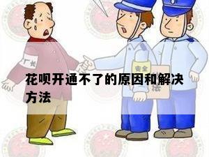 花呗开通不了的原因和解决方法