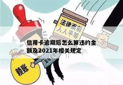 信用卡逾期后怎么算违约金额及2021年相关规定