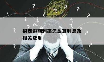 招商逾期利率怎么算利息及相关费用