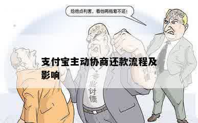 支付宝主动协商还款流程及影响