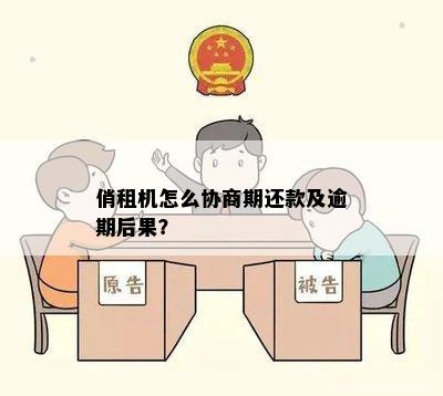 俏租机怎么协商期还款及逾期后果？