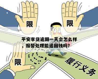 平安享贷逾期一天会怎么样，报警处理能追回钱吗？