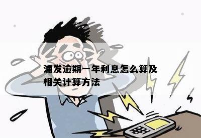 浦发逾期一年利息怎么算及相关计算方法