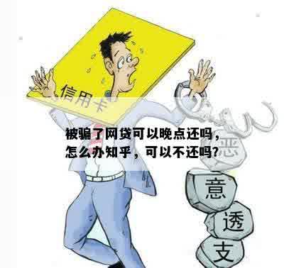 被骗了网贷可以晚点还吗，怎么办知乎，可以不还吗？