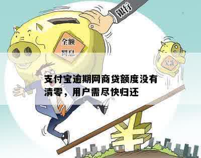 支付宝逾期网商贷额度没有清零，用户需尽快归还