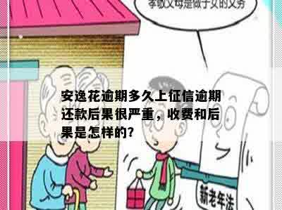 安逸花逾期多久上征信逾期还款后果很严重，收费和后果是怎样的？