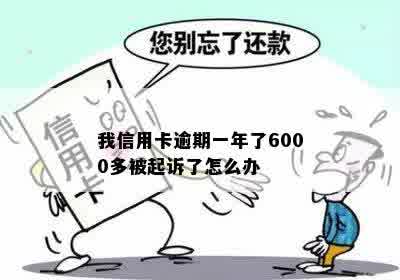 我信用卡逾期一年了6000多被起诉了怎么办