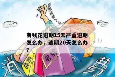 有钱花逾期15天严重逾期怎么办，逾期20天怎么办？