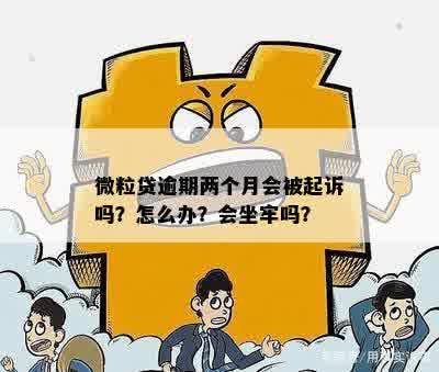 微粒贷逾期两个月会被起诉吗？怎么办？会坐牢吗？