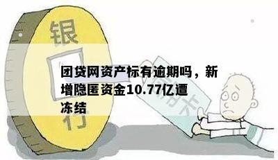 团贷网资产标有逾期吗，新增隐匿资金10.77亿遭冻结