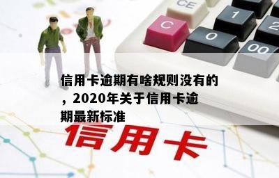 信用卡逾期有啥规则没有的，2020年关于信用卡逾期最新标准