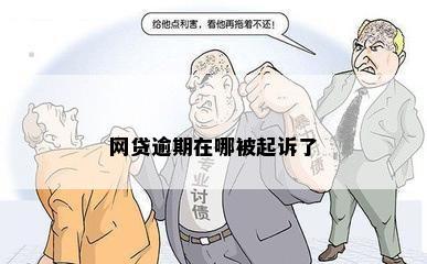 网贷逾期在哪被起诉了