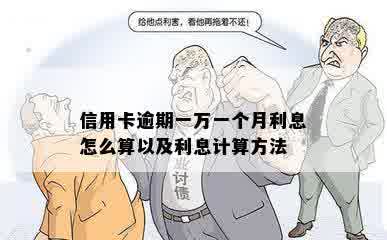 信用卡逾期一万一个月利息怎么算以及利息计算方法