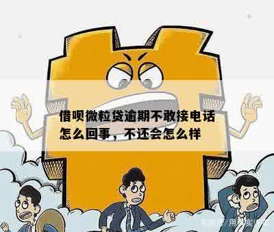 借呗微粒贷逾期不敢接电话怎么回事，不还会怎么样