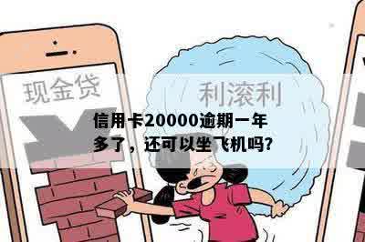 信用卡20000逾期一年多了，还可以坐飞机吗？