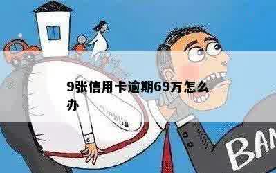 9张信用卡逾期69万怎么办