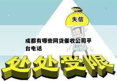 成都有哪些网贷催收公司平台电话