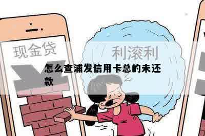 怎么查浦发信用卡总的未还款