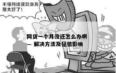 网贷一个月没还怎么办啊 — 解决方法及征信影响