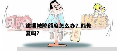 逾期被降额度怎么办？能恢复吗？