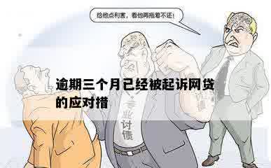 逾期三个月已经被起诉网贷的应对措