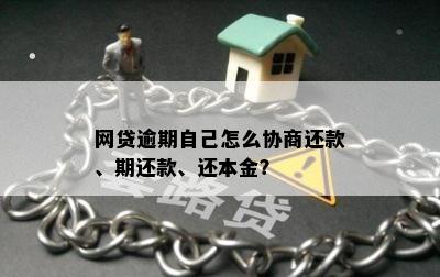 网贷逾期自己怎么协商还款、期还款、还本金？