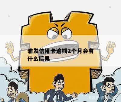 浦发信用卡逾期2个月会有什么后果