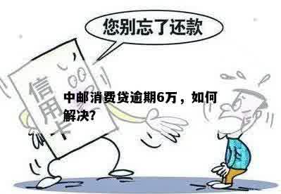 中邮消费贷逾期6万，如何解决？