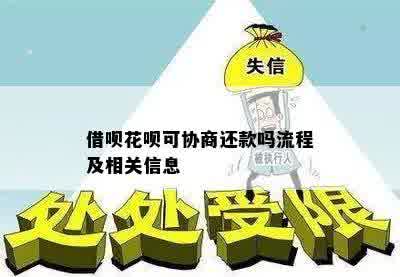 借呗花呗可协商还款吗流程及相关信息