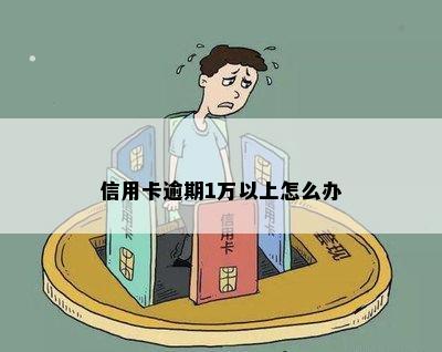 信用卡逾期1万以上怎么办