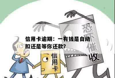 信用卡逾期：一有钱是自动扣还是等你还款？