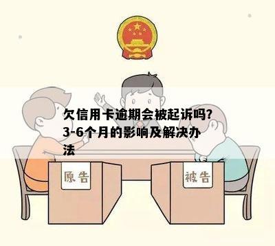 欠信用卡逾期会被起诉吗？3-6个月的影响及解决办法