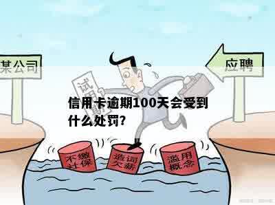 信用卡逾期100天会受到什么处罚？