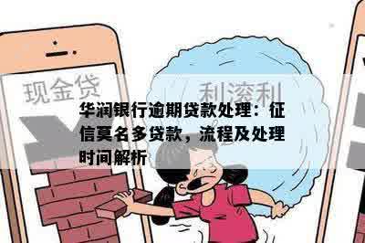 华润银行逾期贷款处理：征信莫名多贷款，流程及处理时间解析