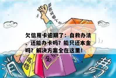 欠信用卡逾期了：自救办法、还能办卡吗？能只还本金吗？解决方案全在这里！